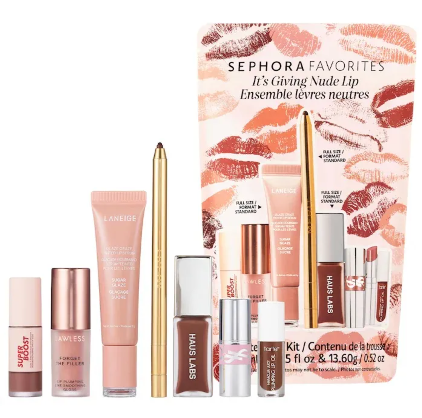 Sephora Favorites It´s Giving Nude Lip Makeuo Value Set (Pre-Orden)