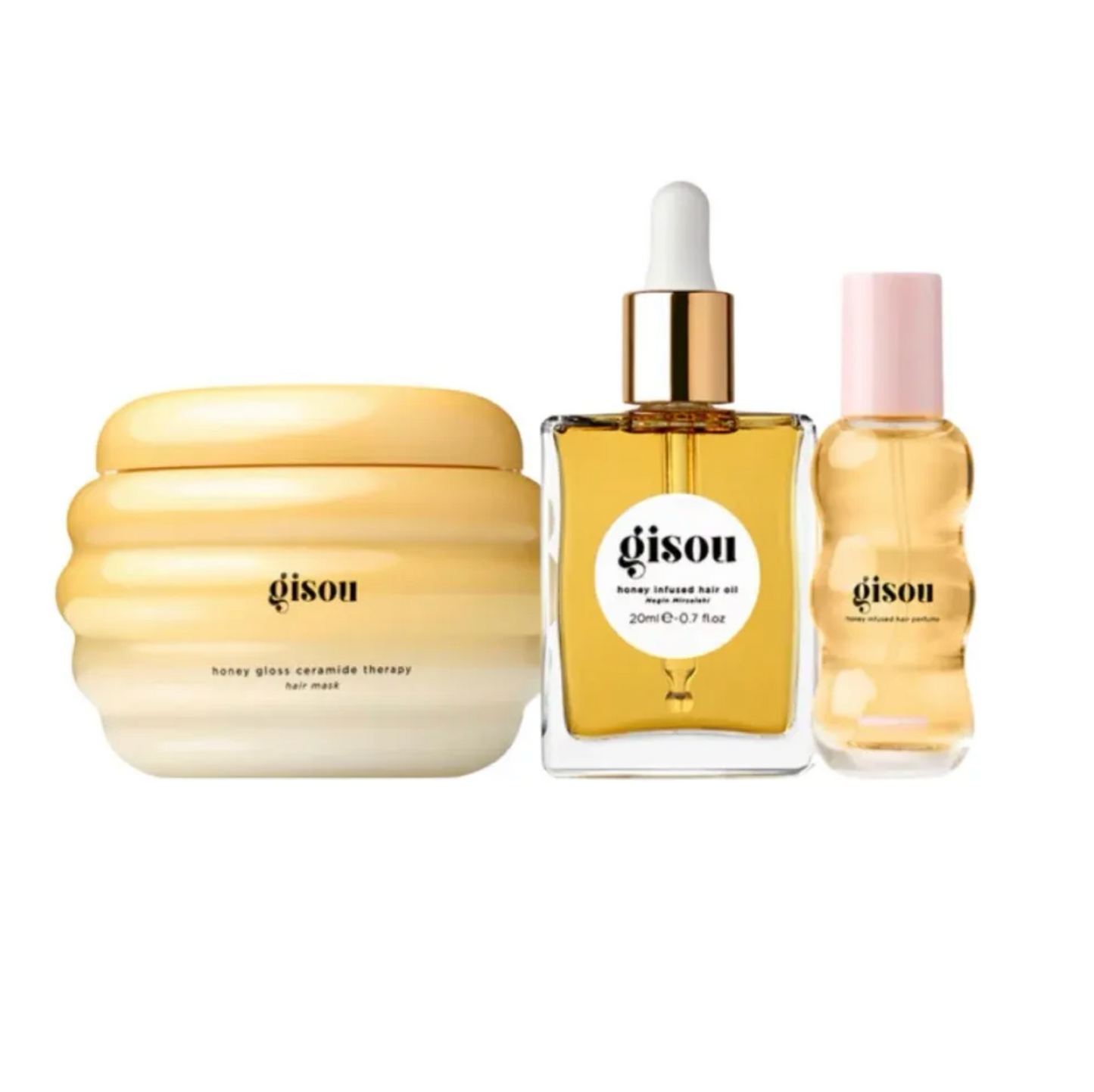Gisou On The Go Honey Hair Trio (Pre-orden)