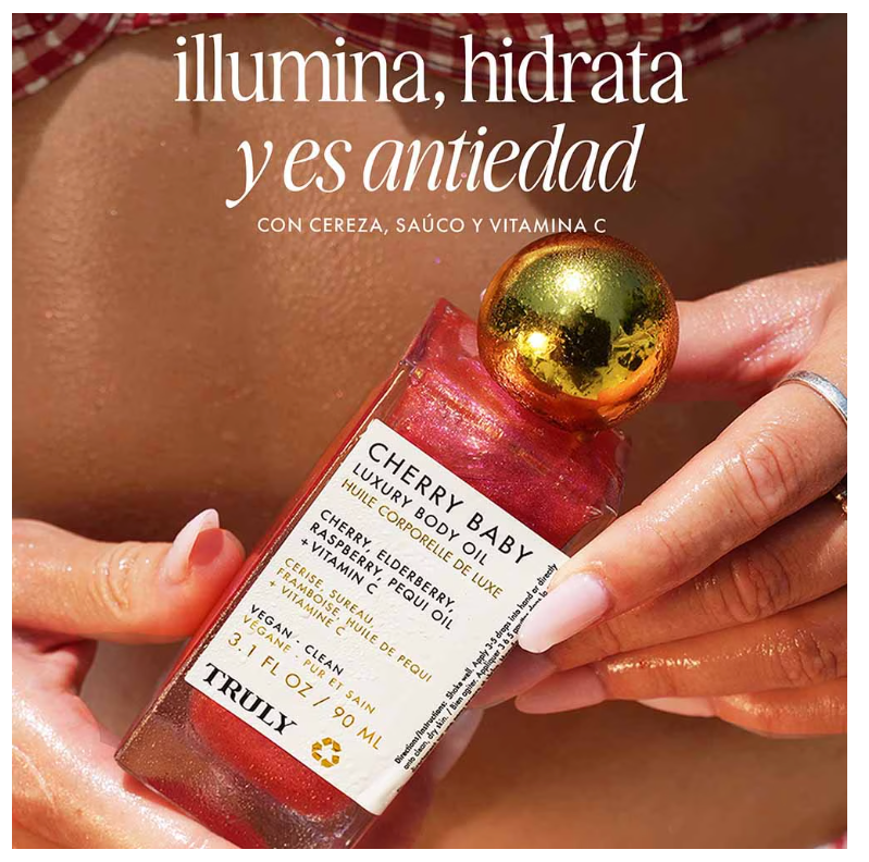 Truly Beauty Cherry Baby Luxury Body Oil (Pre-order)