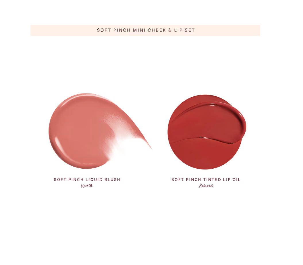 Rare Beauty Set Soft Pinch Mini Lip and Cheek (set para labios y mejillas)