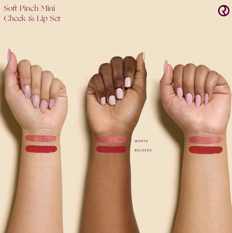 Rare Beauty Set Soft Pinch Mini Lip and Cheek (set para labios y mejillas)