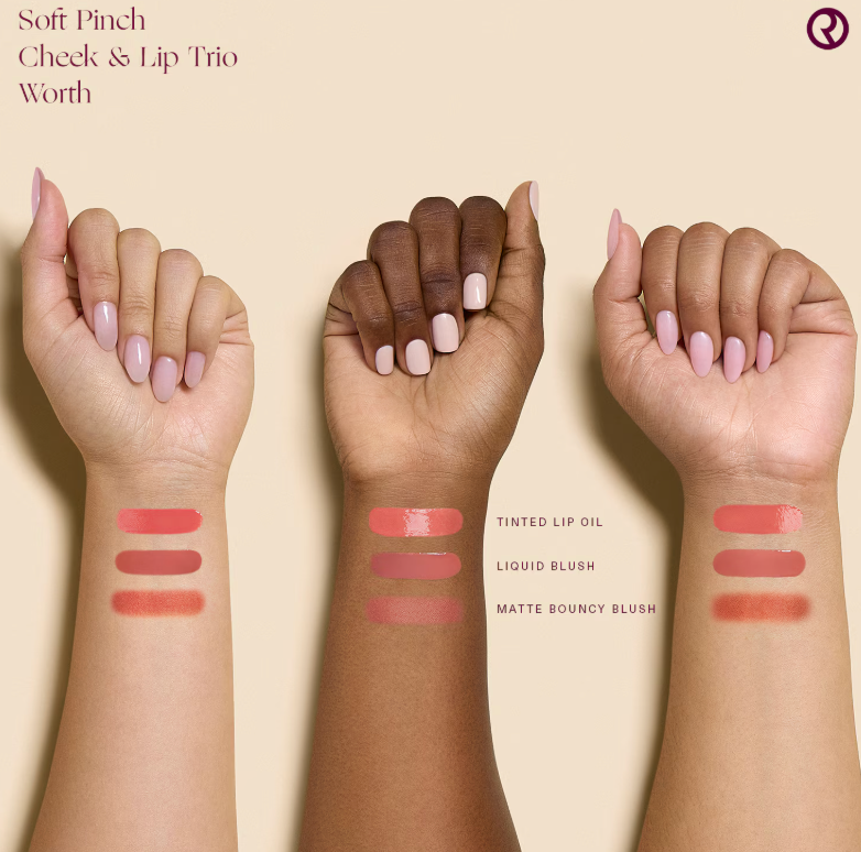 Rare Beauty Soft Pinch Cheek § Lip Trio Set Minis (Pre-orden)