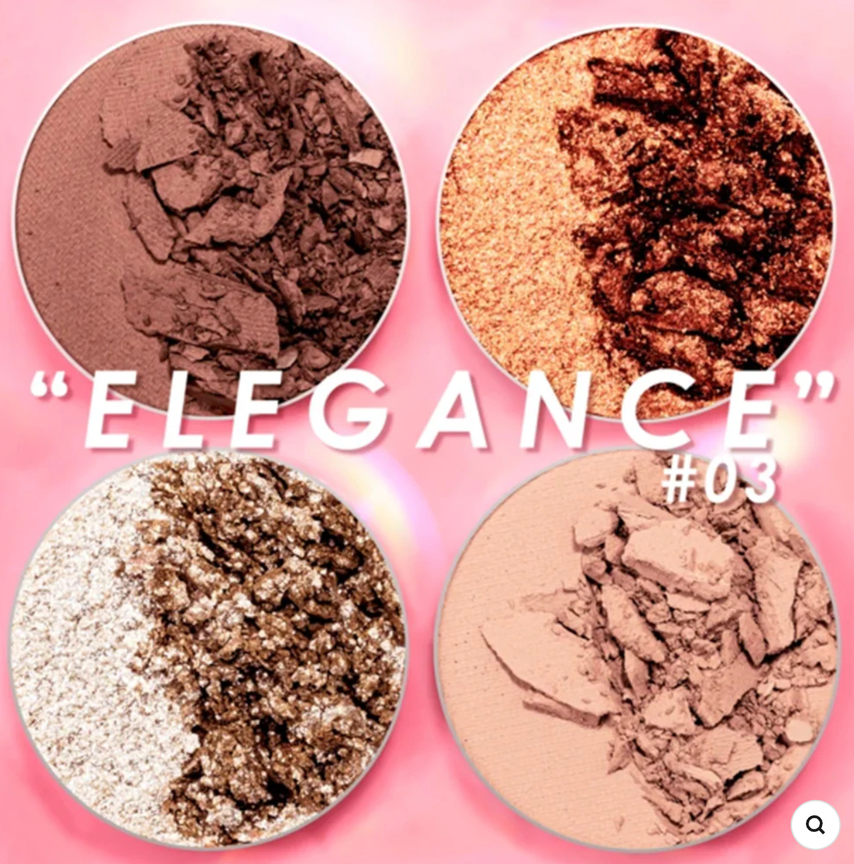 Pink Up Sombras Intensity Glam (Pre-orden)