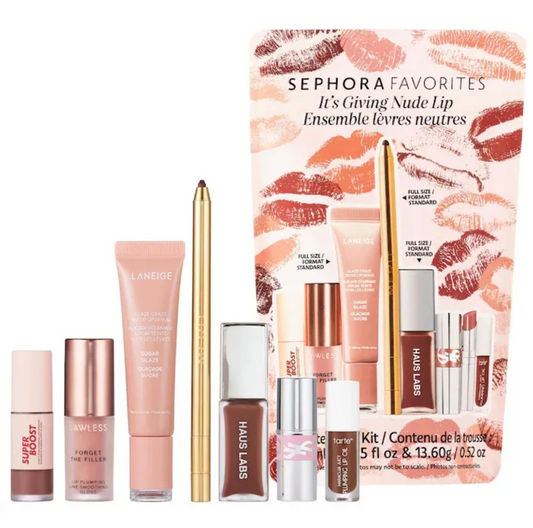 Sephora Favorites It´s Giving Nude Lip Makeuo Value Set (Pre-Orden)