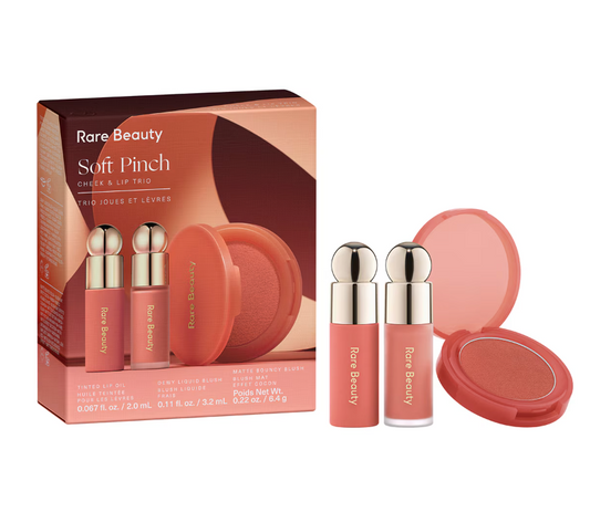 Rare Beauty Soft Pinch Cheek § Lip Trio Set Minis (Pre-orden)