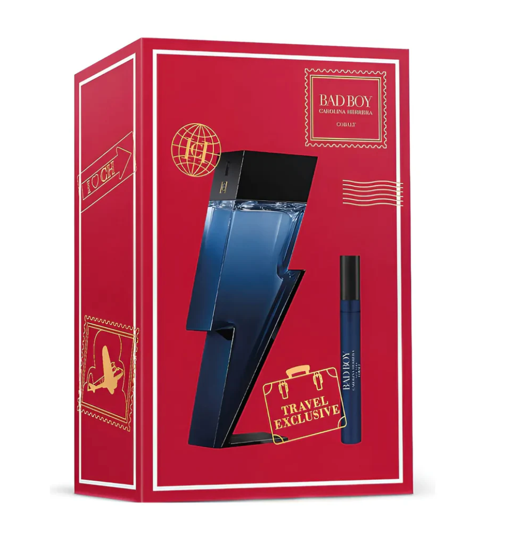 Carolina Herrera Bad Boy Cobalt Set 2 Piezas (Pre-orden)
