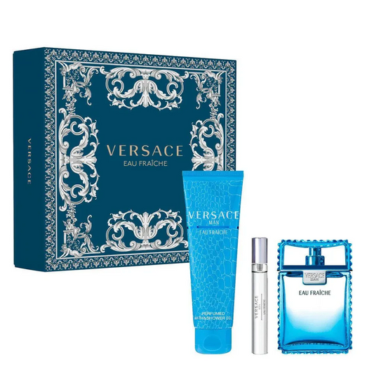 Versace Eau de Fraiche Set 3 Piezas (Pre-orden)