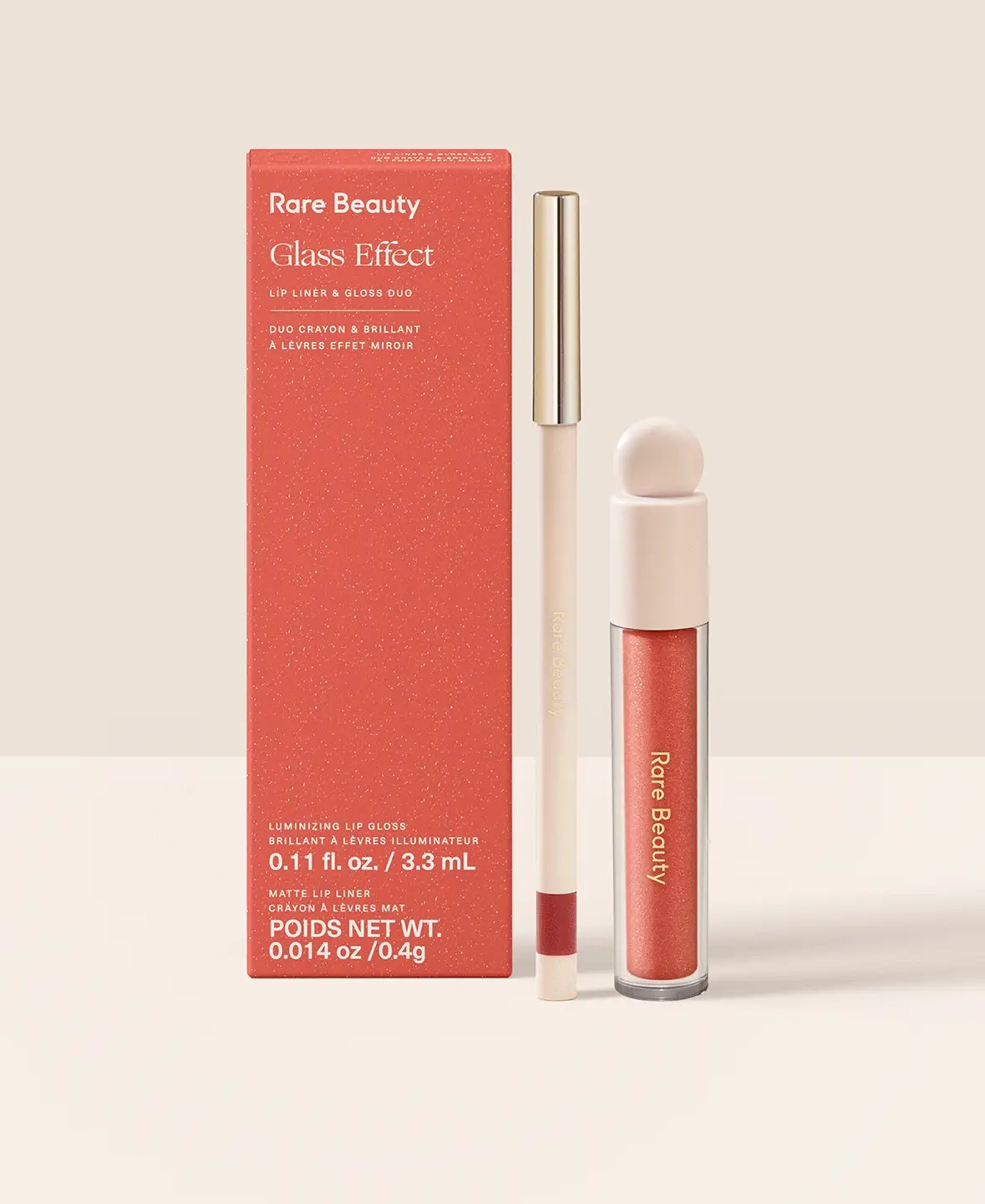 Rare Beauty Glass Effect Lip Liner § Gloss Duo (Pre-orden)