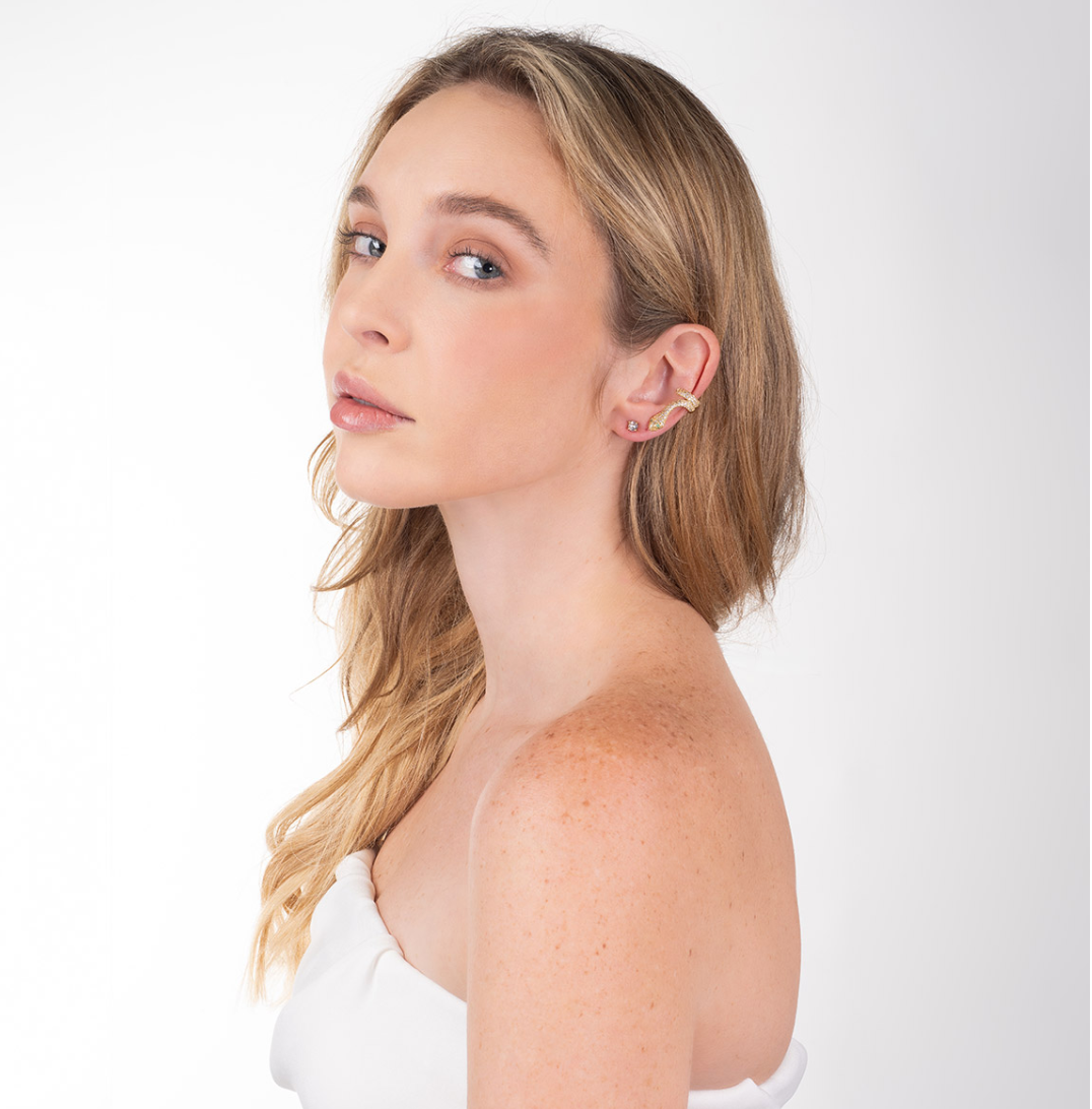 Nice Earcuff Serpiente (Pre-orden)