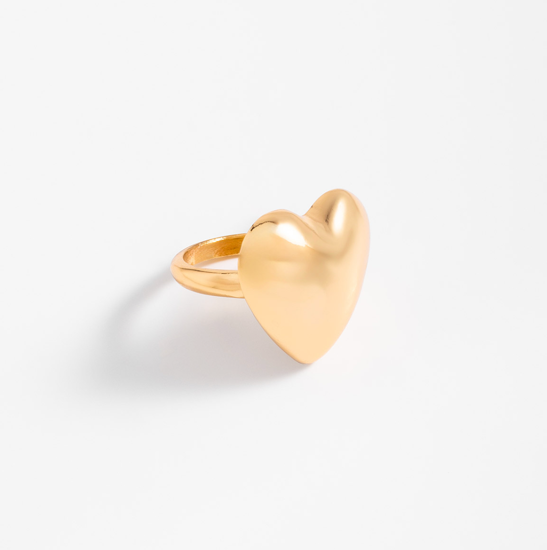 Nice Anillo Corazon Contemporaneo (Pre-orden)