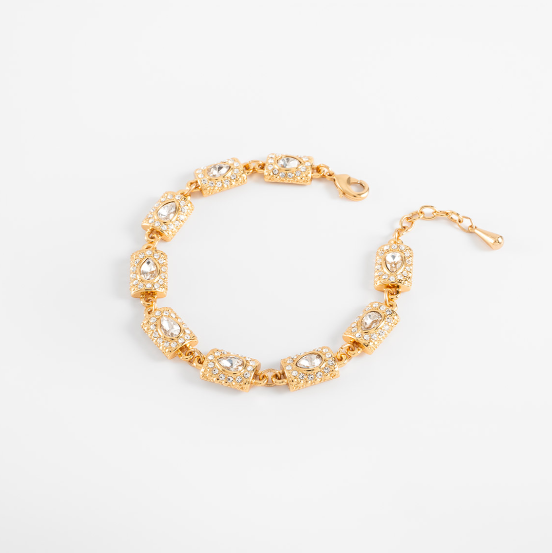 Nice Pulsera Eslabones Piedras (Pre-orden)