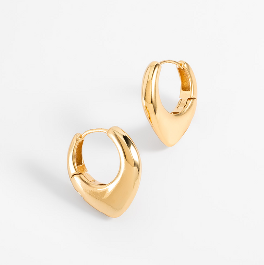 Nice Aretes Aro Pulido (Pre-orden)