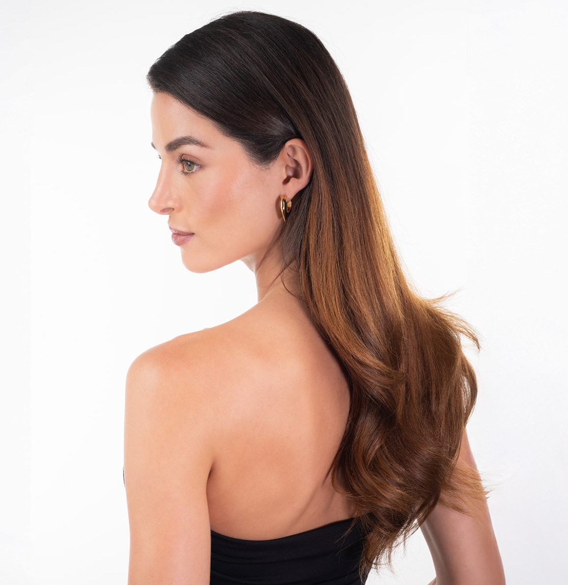 Nice Aretes Aro Pulido (Pre-orden)