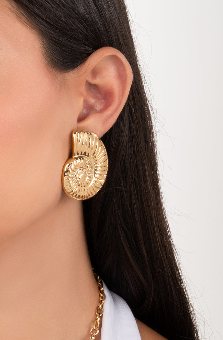 Nice Aretes Caracola (Pre-orden)