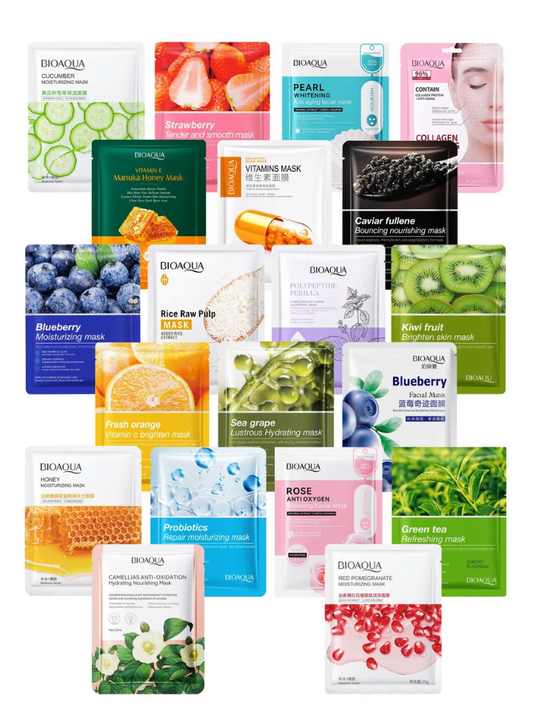 Mascarillas Faciales Hidratantes (Se envian al azahar)