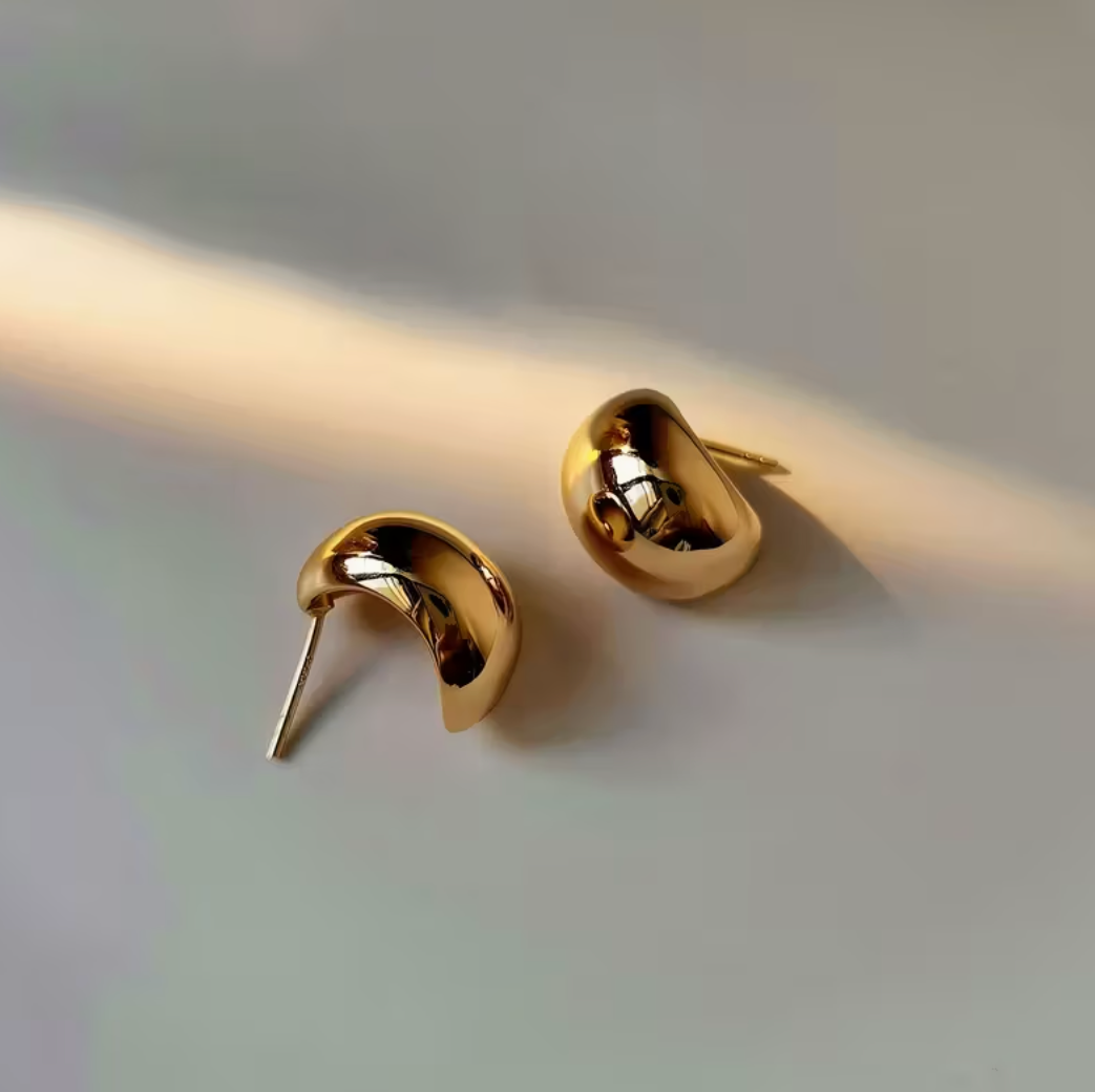 Aretes Gota Acero Inoxidable (Pre-orden)