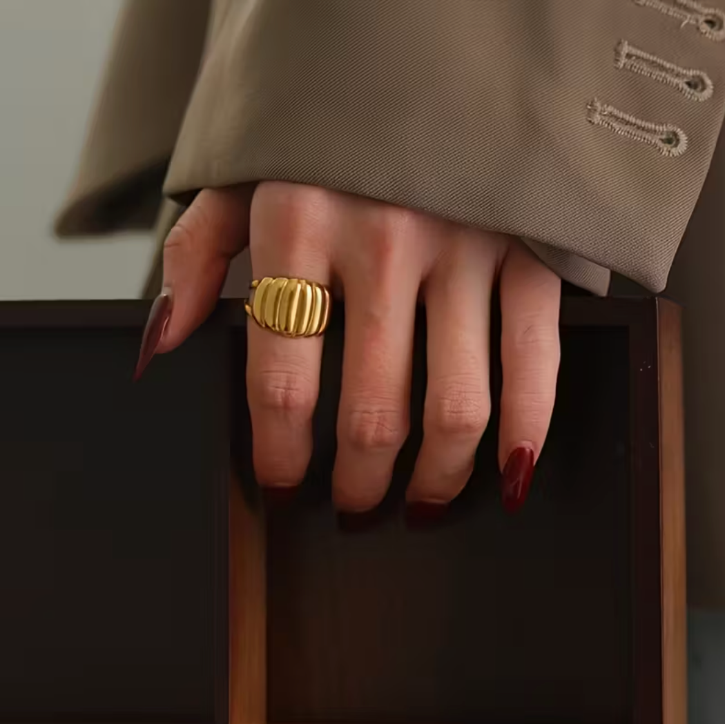 Anillo Espiral Ajustable Acero Inoxidable (Pre-orden)