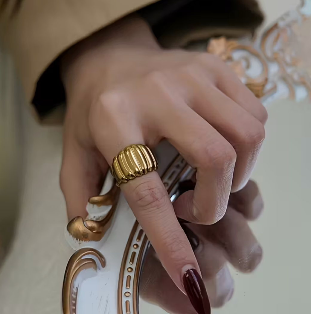 Anillo Espiral Ajustable Acero Inoxidable (Pre-orden)