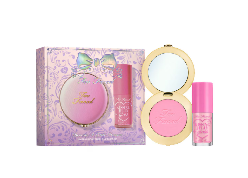 Too Faced Set Dream a little dream labios y mejillas (Pre-orden)