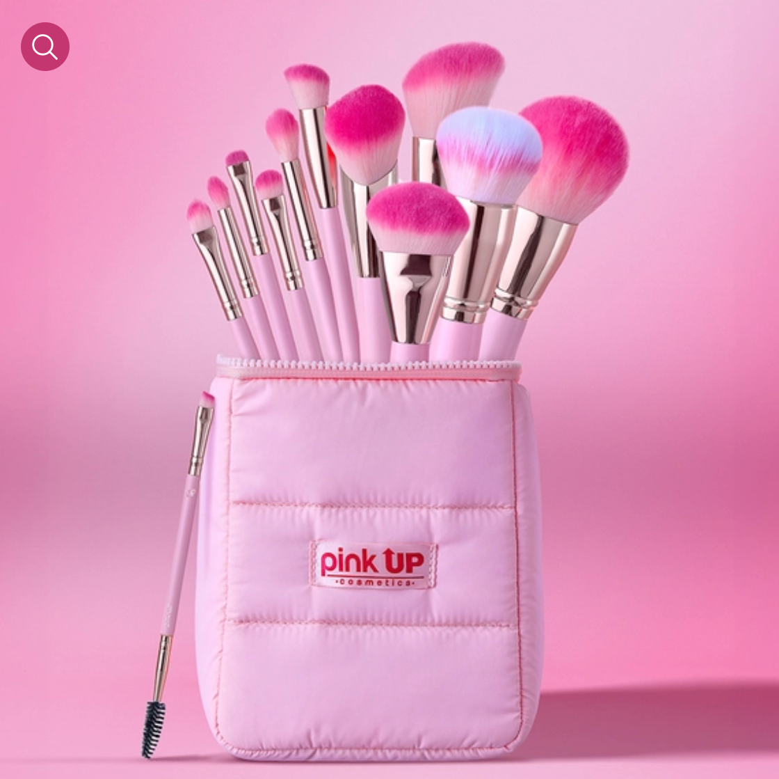 Pink Up Pink Puffer Brushes Set (Pre-orden)