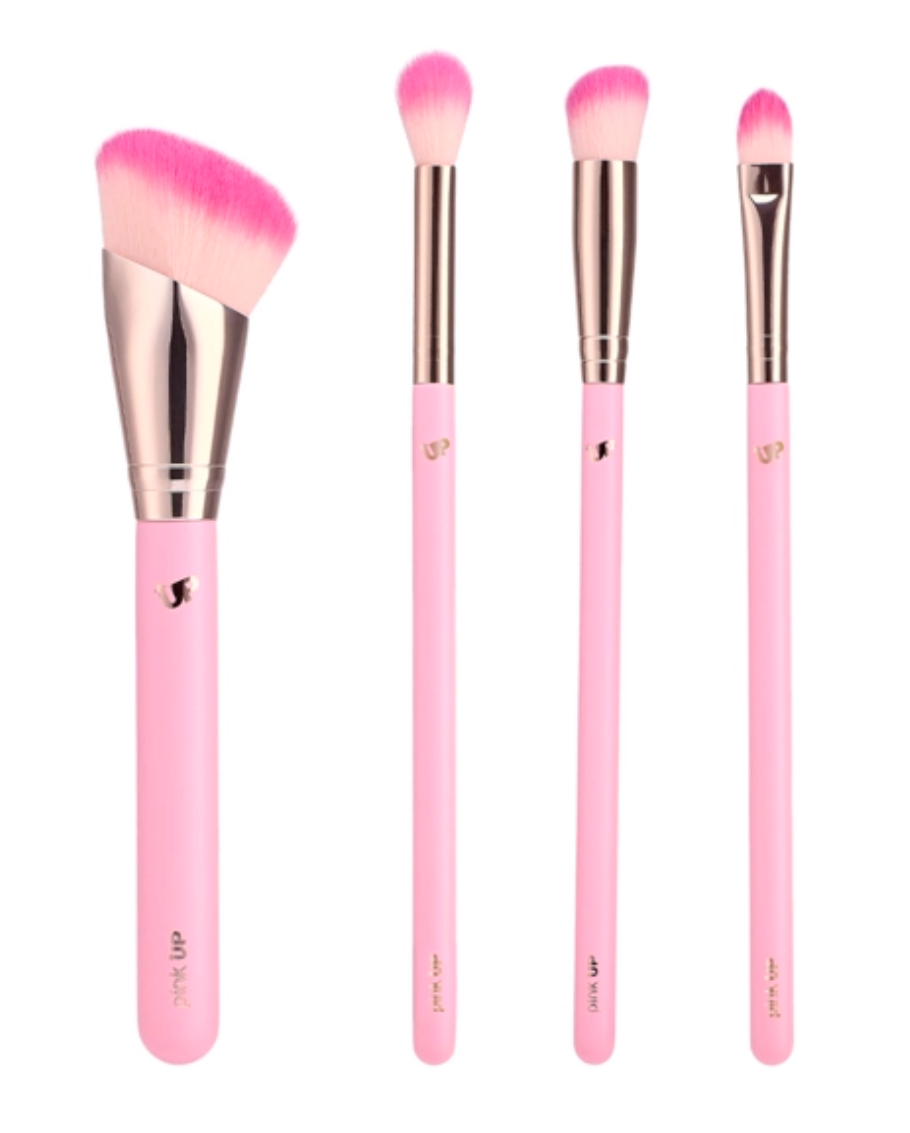 Pink Up Pink Puffer Brushes Set (Pre-orden)