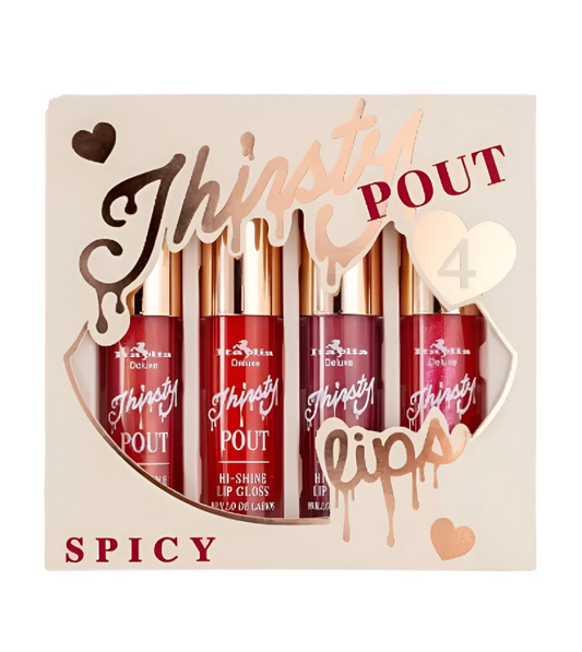 Italia Deluxe Set Thirsty Pout Gloss Spicy