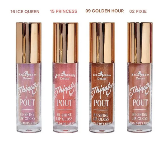 Italia Deluxe Set Thirsty Pout Gloss Cutie