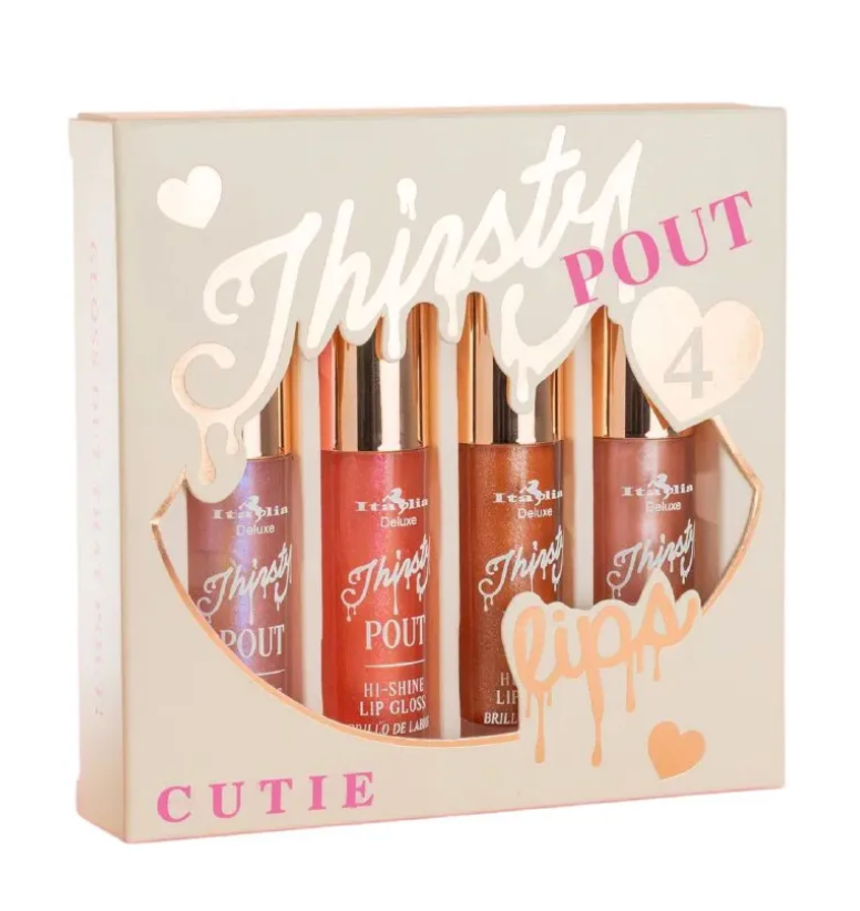 Italia Deluxe Set Thirsty Pout Gloss Cutie
