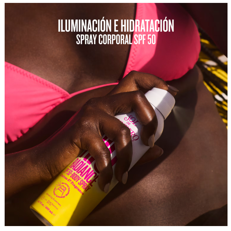 Sol de Janeiro Rio Radiance SPF Body Spray Sunscreen with Niacinamide (Pre-order)